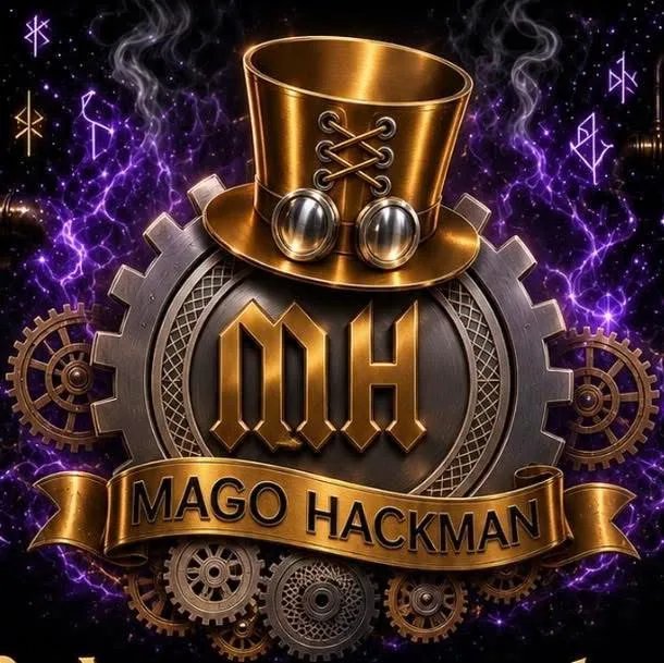 Logotipo de Mago Hackman